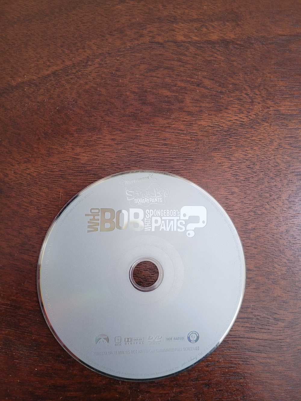 SpongeBob SquarePants - Who Bob What Pants? - DVD Movie